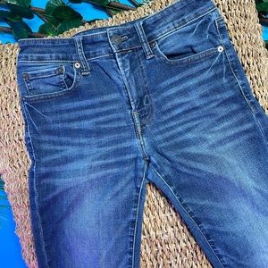 American Eagle Blue Skinny Jeans